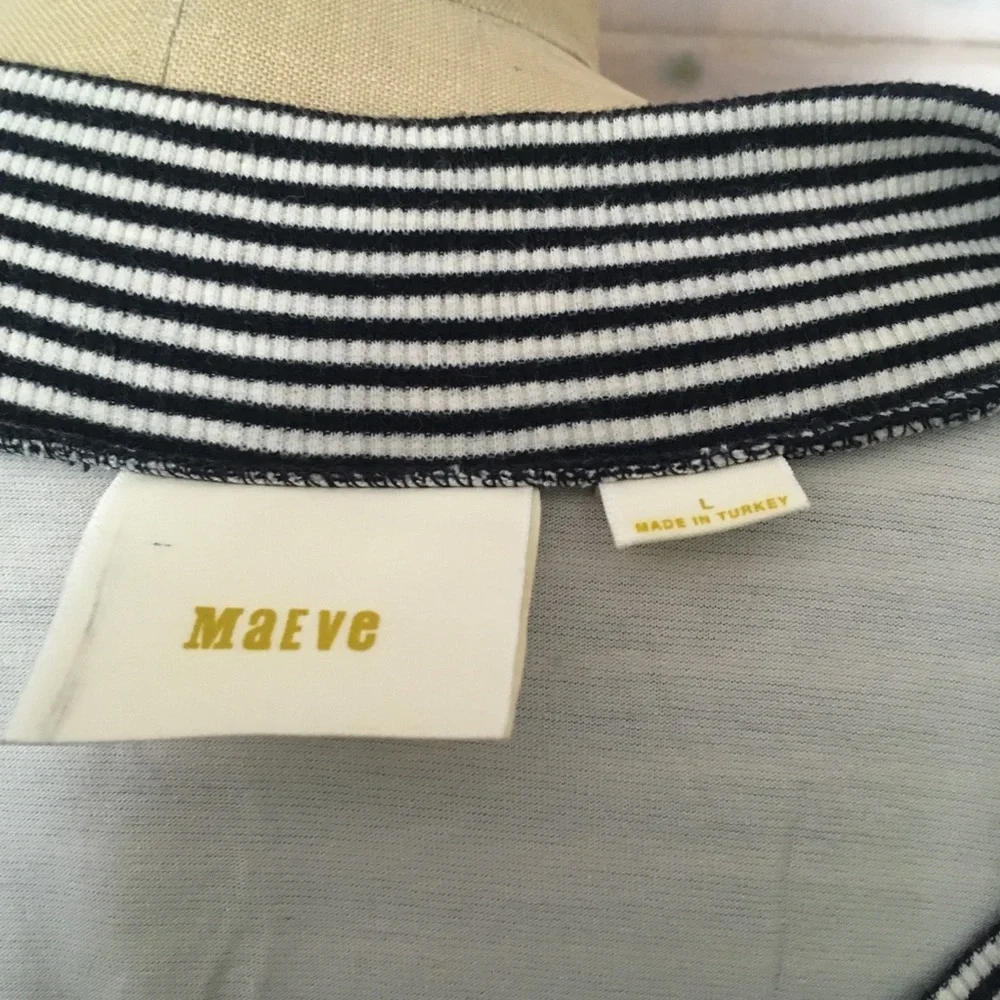 Maeve Anthropologie striped shift dress - Picture 4 of 6